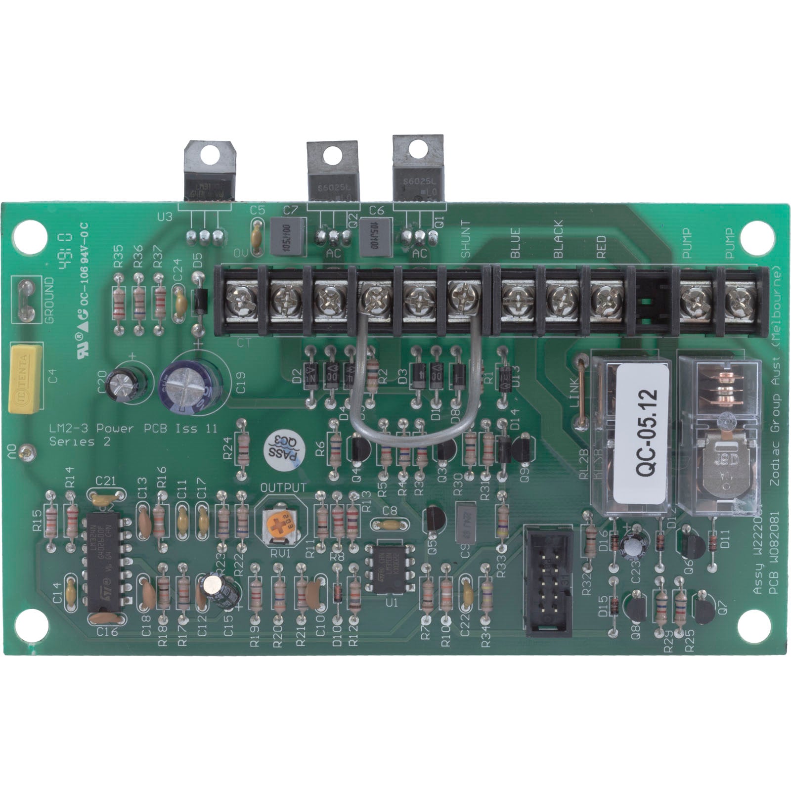 PCB Assembly, Zodiac Clearwater LM2 and LM3/ W222091