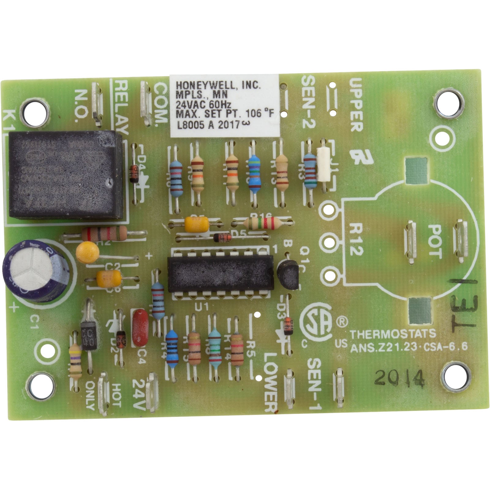 PCB, IID, Thermostat, Raypak 005389F