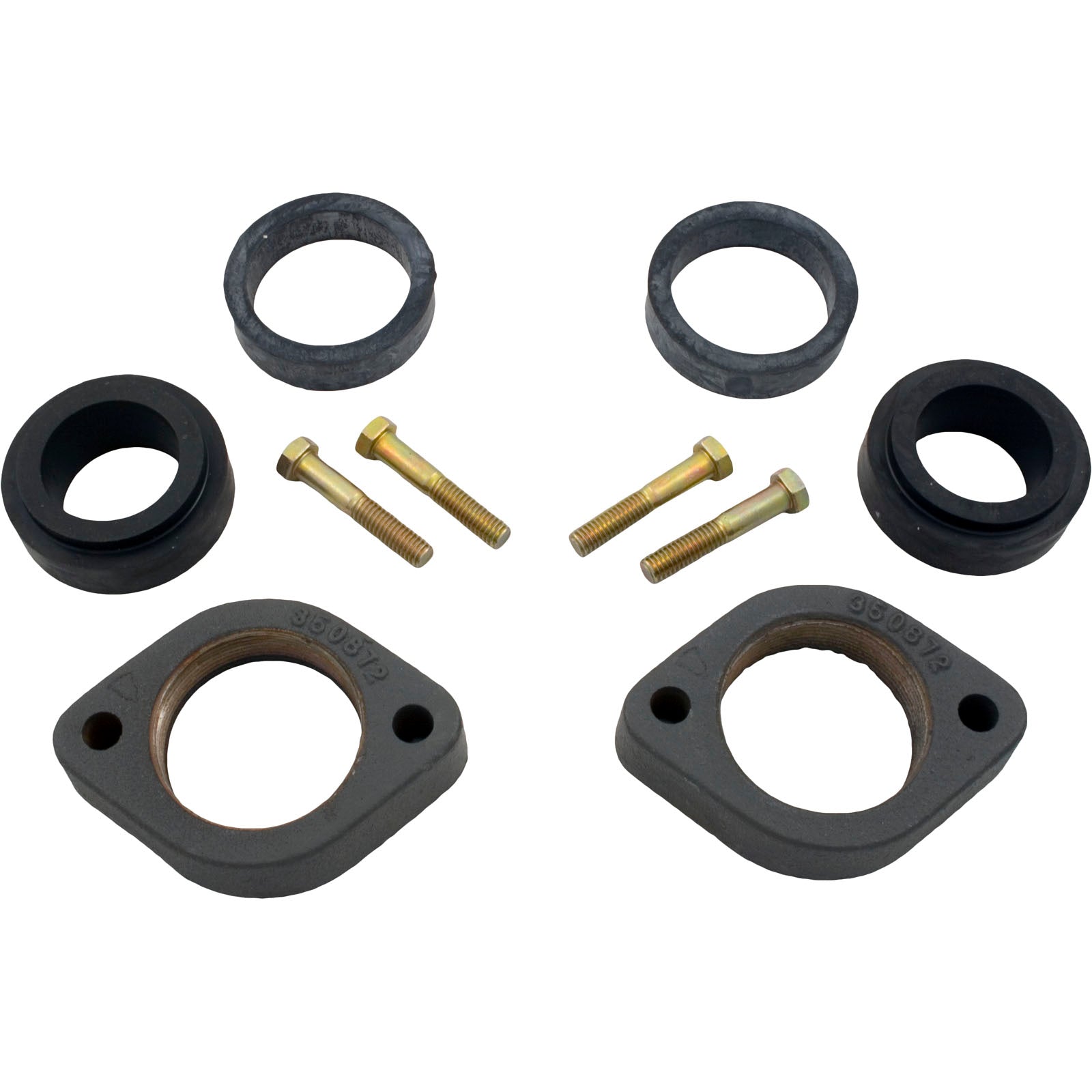 Flange Kit In/Out, Raypak 003766F