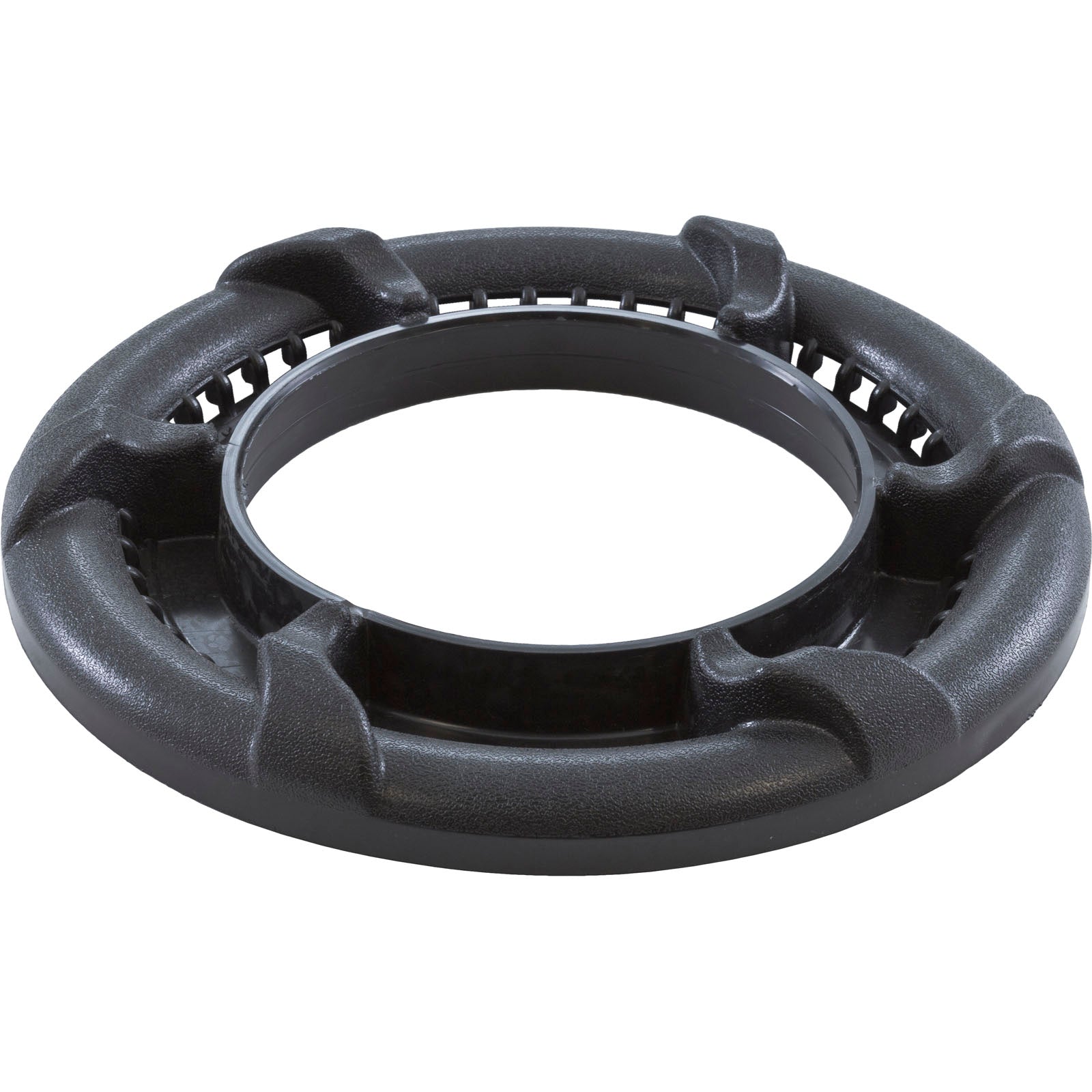 Trim Ring, Waterway Dyna-Flo XL, Scalloped, Black/ 519-8261