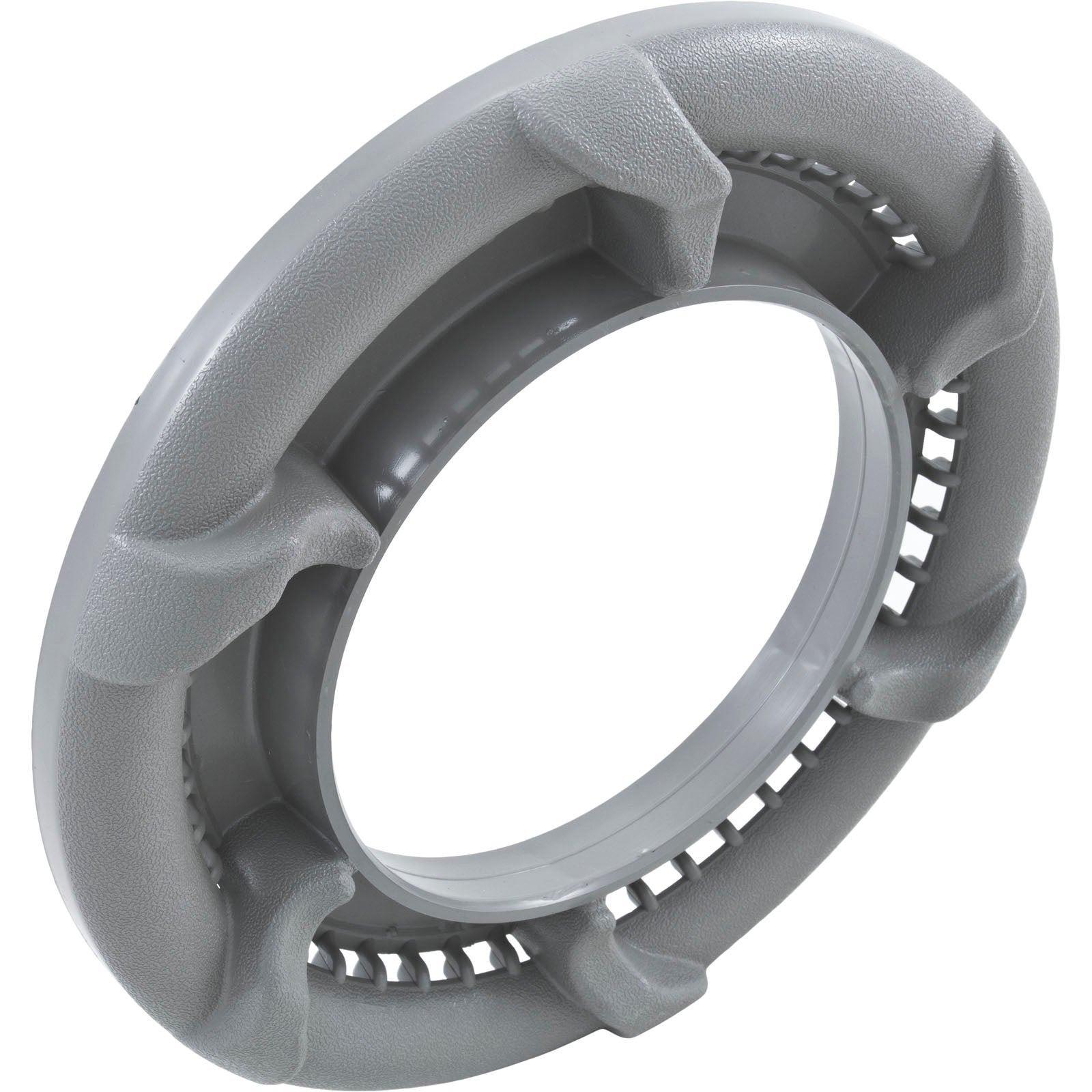 Trim Ring, Waterway Dyna-Flo XL, Scalloped, Gray/ 519-8267