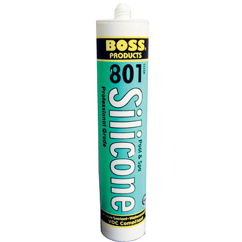 Boss 10.3 oz Silicone Adhesive Cartridge - Clear