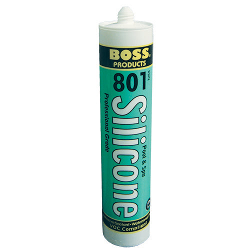 Boss 10.3 oz Silicone Adhesive Cartridge - White