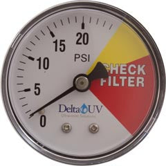 Pressure Gauge, Delta UV 84-82234