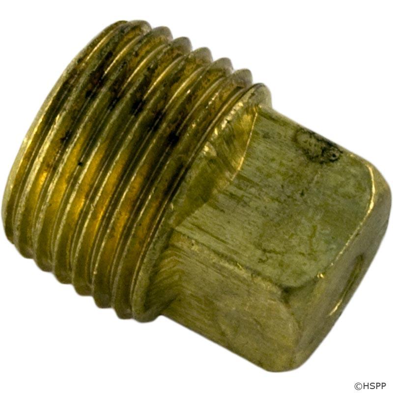 3/8" Brass Plug HAXPLG1931