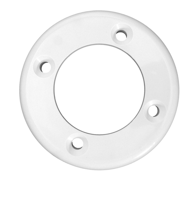 Pentair White Wall Fitting, Face Plate 545100