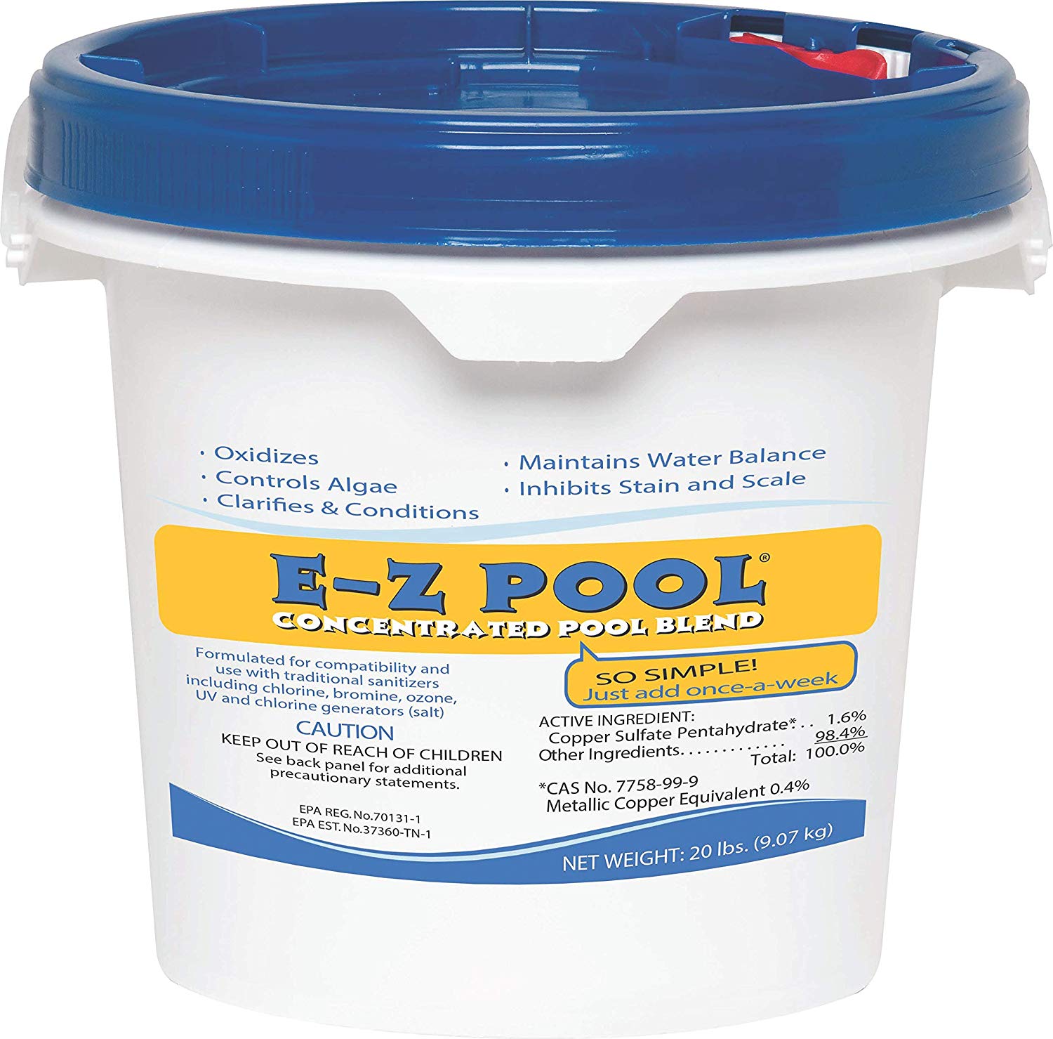 E-Z Pool 20lb All In One Pool Care Solution