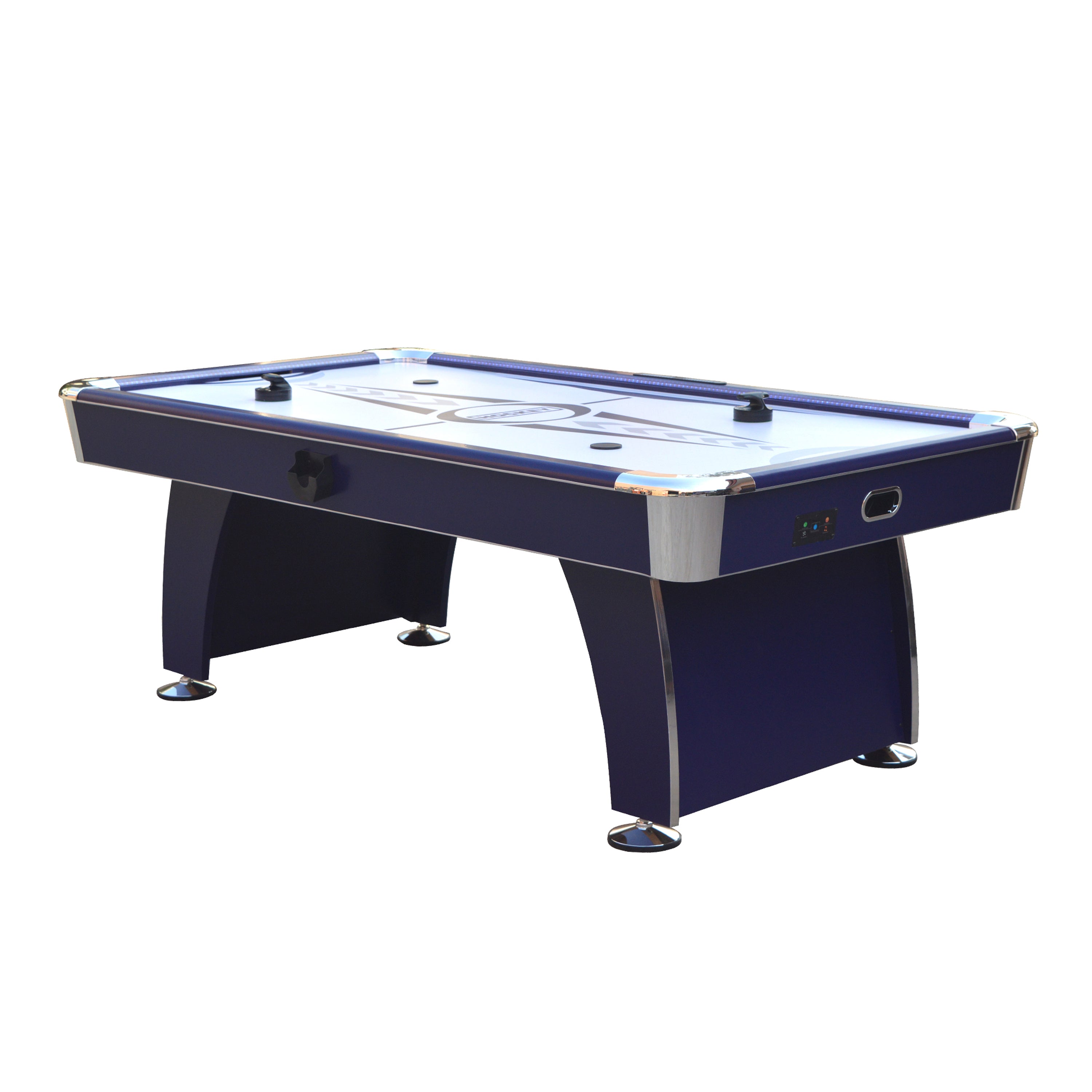 Phantom II 90-in Air Hockey Table with LED Scoring and Lights