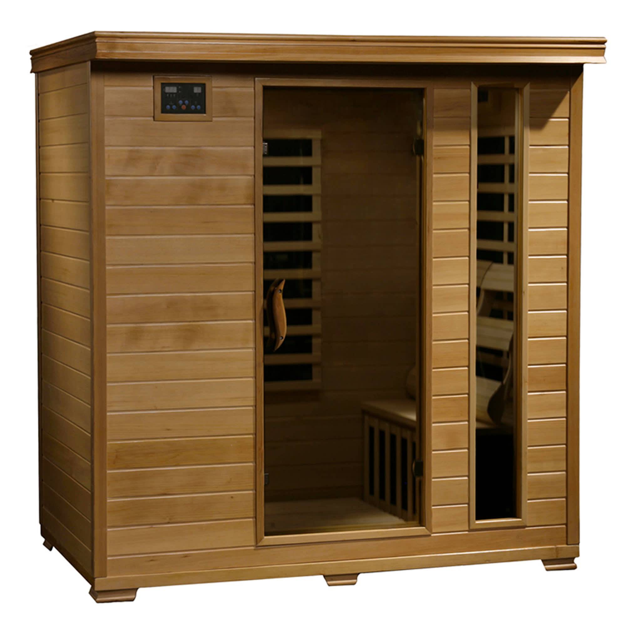 Monticello - 4 Person Carbon Heater Heatwave Infrared Home Sauna