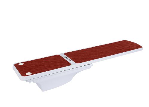 S.R. Smith 6' White Flyte-Deck Ii Stand W/ 6' TrueTread Board - White W/ Red TrueTread